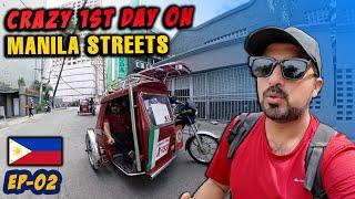  1st impression of PHILIPPINES | MANILA Streets, Culture & History [ep-02