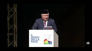 Din Syamsuddin - International meeting for peace Community of Sant'Egidio