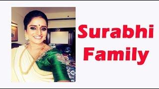 Actress Surabhi  with Family | Marriage |National Award 2017