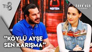 Hikmet'le Ayşe Arasında "Köylü" Tartışması | Survivor Panorama