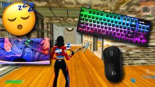 SteelSeries Apex Pro TKL ASMR  Tilted Zone Wars Gameplay  Satisfying Keyboard Fortnite 240 FPS 4K