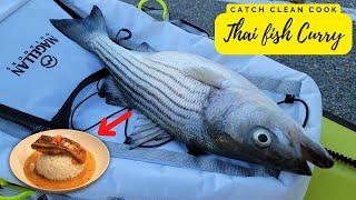 ️Winter STRIPED BASS fishing - CATCH, CLEAN & COOK