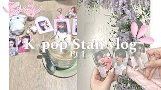 ₊˚⊹ k-pop stan vlog [ part 1 ] | engene-vlog, karaoke, bubble tea run