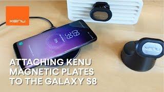 Using Kenu’s new Magnetic Car Mounts with the iPhone 8 and Galaxy S8 with Wireless Charging.