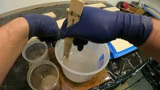Custom Epoxy Countertop - Stem To Stern Process - Part2 (epoxy coloring and final install)