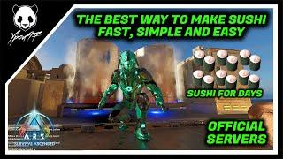 The Best Way To Make Algae Sushi - Fast, Simple And Easy | ARK: Survival Ascended