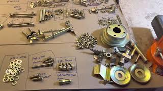 Datsun 240Z L24 Engine Rebuild Ep. 15 - Studs + Parts Return from Zinc Plating!