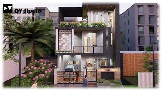 Elevation design ideas | 25x40 House plans || DV Studio