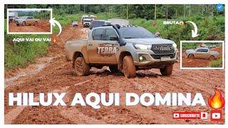 AQUI NA TRANSAMAZÔNICA QUEM DOMINA E A HILUX NÃO TEM JEITO 