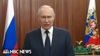 Full speech: Putin defiant in address to nation after attempted armed rebellion