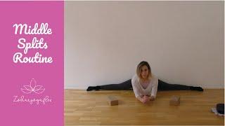 Middle Splits Stretching Routine | 15min with Zohar.Yoga.Flex