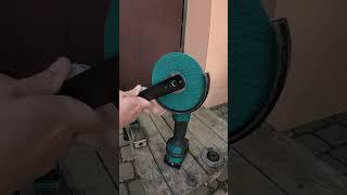 Тестирую фибровый круг доктора Дью | Testing Dr. Dew's fiber circle #grinding #tool #chainsaw #diy
