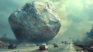 GIGANTIC Rockfalls Caught On Camera