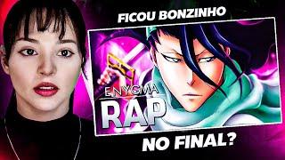 REAGINDO ao Rap do Byakuya Kuchiki (Bleach) | Senbonzakura | Enygma 89 | RAP REACT