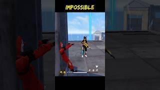 Impossible Trick Shot  #freefireshorts #badge99