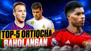 TOP-5 Ortiqcha baholangan futbolchilar