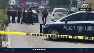 #Canal13Puebla  Atacan a conductor en Boulevard Forjadores frente a Plaza San Diego, Puebla.