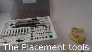 Placing a Bicon dental implant.  How to place a dental implant.