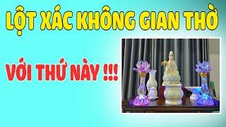 Khi Có Cặp Đèn Thờ Pha Lê Này - Không Gian Thờ Nhà Bạn Sẽ Thay Đổi 180° I Đèn Thờ Duy Tâm