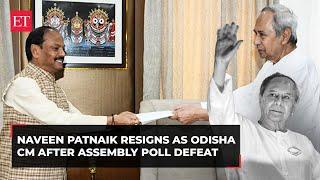 BJD supremo Naveen Patnaik resigns as Odisha CM after losing to BJP in the Assembly Election