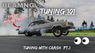 BEAMNG DRAG RACING- TUNING CARS IN BEAM PART 1 -BeamNG.DRIVE /CRASHBOSSTV