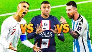 Comparison: Cristiano Ronaldo vs Kylian Mbappé vs Lionel Messi