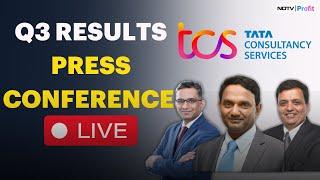 TCS Press Conference LIVE I TCS Q3 Results 2025 LIVE I TCS Results LIVE Today