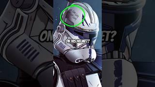 Why Does Captain Rex Have TALLY MARKS on His Helmet?