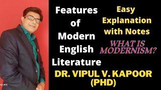 Modernism in Literature, Modernism Vs Postmodernism, Modernist Movement, Principles of Modernism