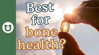 What supplements are recommended for bone health? #myeloma