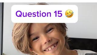 22 questions with Leonardo Patrick #funny #questions #answers #fyp #interesting #life #22january #me