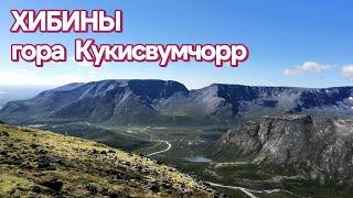 Хибины летом. Гора Кукисвумчорр. Над перевалом Ворткеуайв 750 метров.