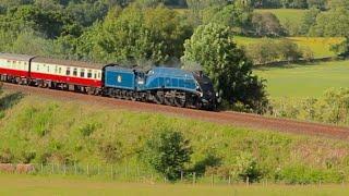 60007 Sir Nigel Gresley hauls the Settle & Carlisle Fellsman in the sun! | 11/6/25