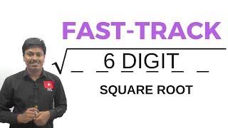 6 DIGIT SQUARE ROOT TRICK # for all Competitive Exams