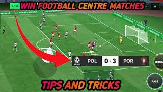 HOW TO WIN AI MATCHES IN FOOTBALL CENTRE EASILY IN FC MOBILE 25! BEST TIPS & TRICKS WITH GAMEPLAY!