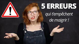 5 croyances qui t’empêchent de maigrir