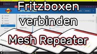 Fritzboxen als Mesh Repeater und Mesh Master miteinander verbinden (Kabelverbindung)