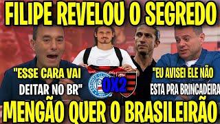 PAROU A IMPRENSA ESPORTIVA! " FILIPE LUIS REVELOU SEGREDO E NÃO ESTÁ PRA BRINCADEIRA NO FLAMENGO