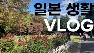 [일본 vlog] 요요기 공원에서 커플들 사이 비집고 들어가기 | 요요기 공원 | 일본어 자막