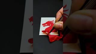 Drawing Dragon logo   What’s next? #christmas #art #creative #painting