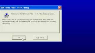 GDI Invite Filler install from email