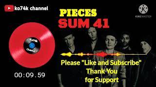 Pieces - Sum 41 (Lyrics)