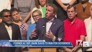 Former Rep. Mark Walker announces run for NC governor at Kernersville church