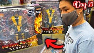 We Found RARE MK Storm Collectibles Figures!! | 25 Days of Mortal Kombat [Day 23]