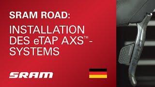 Installation des SRAM eTap AXS-Systems