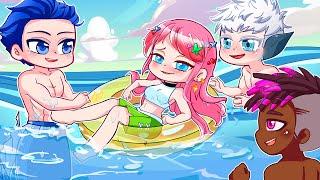 The Mermaids are in love with Anna - Anna Love Story | Gacha Club | Ppg x Rrb Gacha Life