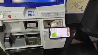 [モバイルSuica ] 在JR新大阪車站使用自動券売機加值Apple Pay Suica