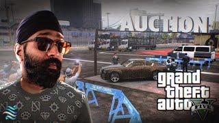  Auction ho rha but kis cheez ka ?  GTA 5 RP in Samatva  SIKHWARRIOR  LIVE