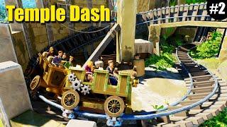 Temple Dash #2: Coaster Layout, POV, and more Theming! | Planet Coaster 2