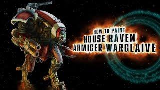 How to paint: House Raven Armiger Warglaive.